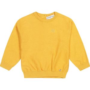 Koko Noko-Girls Sweater ls with crewneck-Ochre