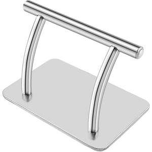 Roestvrij Stalen Voetensteun - Professionele Beweegbare Pedaal voor Kappers - Antislip Ontwerp