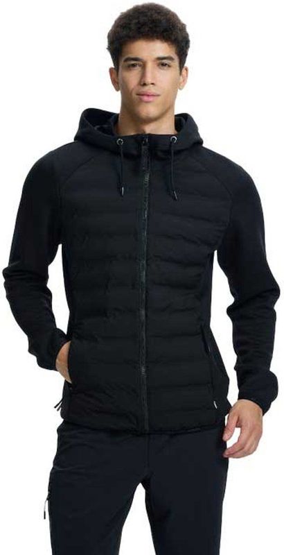 Icepeak - Aikera I - Jas - Zwart - Hybride Midlayer Jack voor Heren