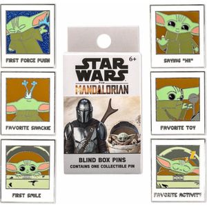 Pop! Pins: Star Wars the Mandalorian - The Child Polaroid Blind Box Enamel Pins (prijs per stuk)