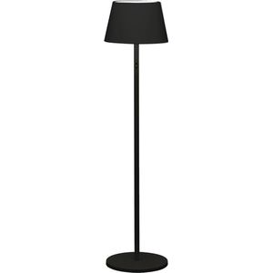Vloerlamp Pomezia | 1 lichts | zwart | 150 cm | RGB | staande / vloerlamp | woonkamer lamp | dimbaar | accu / batterij | USB