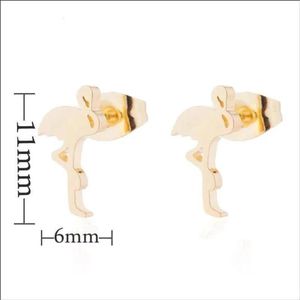 Aramat Jewels Oorbellen - Stalen Dieren Oorbellen - Roestvrij staal - Vrouwen - Kinderen - 2