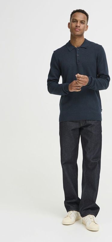 BLEND Trui 'BHDENO'  donkerblauw