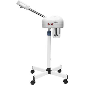 Tumex - Gezichtsstomer - Gezichtssauna - Facial Steamer - Met Ozonfunctie - Warm en Koud Stoom - Verstelbare Hoogte 112-132 cm - Wit