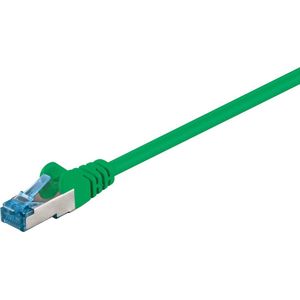 Nedis S/FTP CAT6a 10 Gigabit netwerkkabel / groen - LSZH - 10 meter