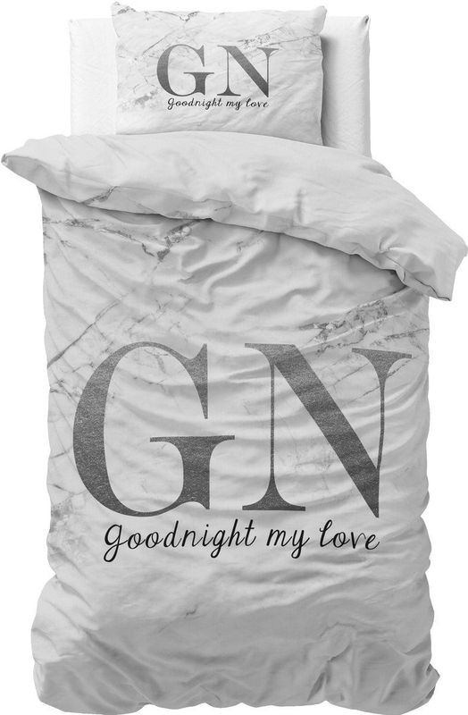 Dekbedovertrek - Katoen - Wit - Eenpersoons