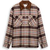 TOM TAILOR DENIM - Overhemd - Bruin - Geruit - Lange Mouw