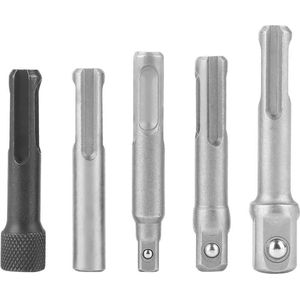 3 ST SDS Plus Stalen Socket Adapter 2 ST SDS Socket Hex Boor Extension Bit Chrome-Vanadium Staal Elektrische Tool Accessoires .