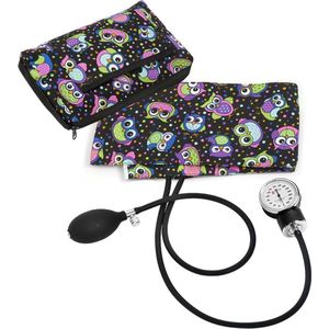 Bloeddrukmeter Uilen Zwart - Met Etui - Bovenarm - Handmatig