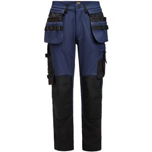 Jobman 2391 Craftsman Trousers Stretch 65239170 - Navy/Zwart - C48