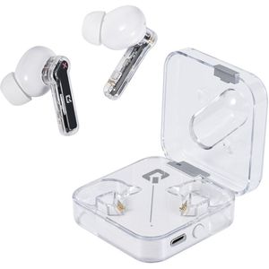 TUNIQ Draadloze oortjes - Wit - Modern Design & Touch-bediening