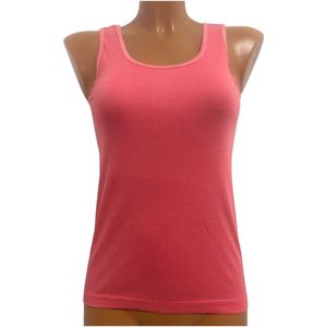 2 Pack Top kwaliteit dames hemd - 100% katoen - Roze - Maat XL
