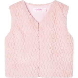 Someone - Gilet - Rose - Voor Meisjes