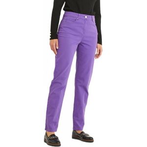 5-pocket stretch katoenen broek met rechte pijpen