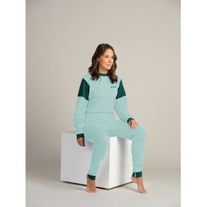 Plukpak voor volwassenen | Rugritssluiting  | Rits in het kruis | Hansop | Lichtgroen | XXXL