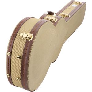 Fazley Protecc PSTW houten koffer voor singlecut elektrische gitaar Tweed
