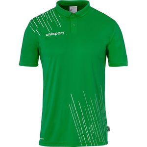 Uhlsport Score 26 Polo Heren - Groen / Wit | Maat: 2XL