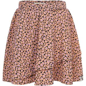 LOOXS Little 2601-7717-897 Meisjes Rok - Maat 92 - lila dessin van 97% Cotton 2% Polyester 1%lycra