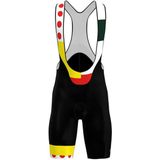 Santini Maillot Jaune Official Bibshorts Fietsbroek (Heren |zwart)
