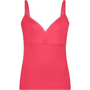 Ten Cate - Secrets Spaghetti Top V-Neck Rasberry - maat XL - Roze