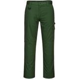 Portwest - Super Werkbroek CD884 - Flessengroen - Slijtvast Duurzaam Twill Doek