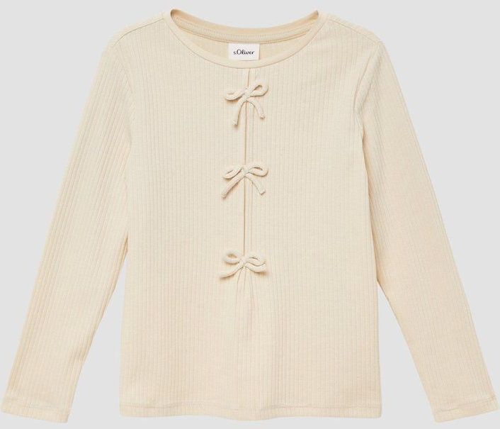 s.Oliver - 2171385 - T-shirt - 8001 - Lange Mouwen - Voor Meisjes
