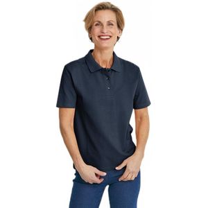 Gebreid katoenen polo hals T-shirt