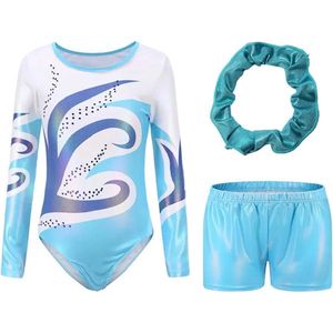 Turnsetje Lois LM - blauw - maat 146/152