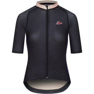 CafÉ Du Cycliste Annette Korte Mouw Wielertrui Zwart M Man