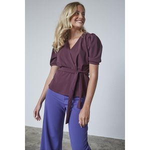 SisterS point - T-shirt - Bordeaux - Dames