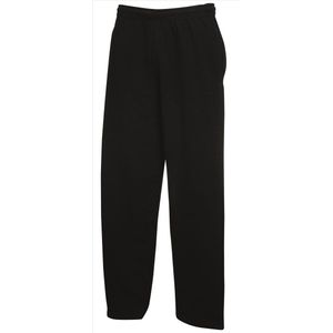 Fruit of the Loom - Classic Open zoom Jogginbroek - Zwart - XL