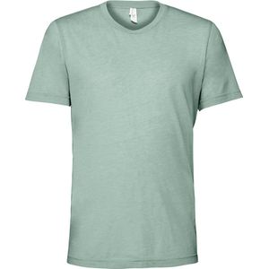 Bella+Canvas Unisex Triblend Crew Neck T-Shirt CV3413 - DUSTY BLUE TRIBLEND - M