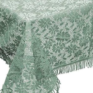 Unique Living - Tafelkleed Foam - Sage - Polyester - 140x180cm