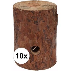 Voordeelverpakking - 10 Zweedse fakkels / boomstam fakkel