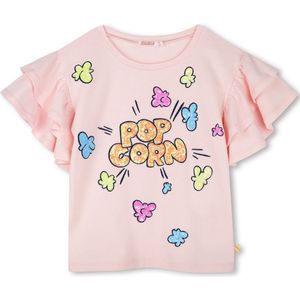 Billieblush - T-Shirt popcorn - Roze - Maat 104