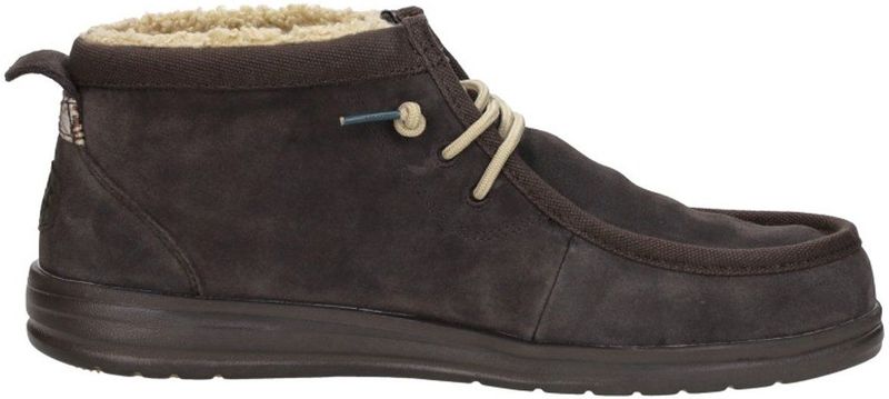 HEYDUDE - Wally Mid GripR Warmth - Instappers - Mole Brown