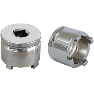 JMP Kroonmoersleutel 34/43mm voor Kawasaki Swingarm Moeren