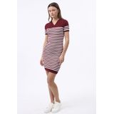 Felix Hardy - Midi Zomer Kleid - Bordeaux - Dames