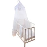 Deconet klamboe Baby Castle - Topframe 40x40cm/ 800cm Omtrek WIT - Baby