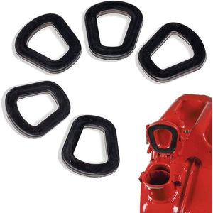 Afdichtingen voor jerrycan - Set van 5 stuks - Rubber - Geschikt voor 5, 10, en 20 liter jerrycans
