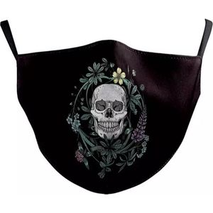 Mondkapje Skulls 3 wasbaar