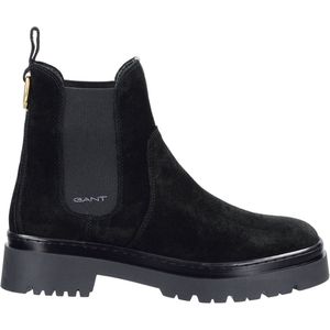 GANT - Chelsea Boots - Zwart - Leer - Middelhoge Hak