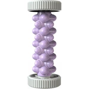 Voetmassage apparaat - Voetmassage roller - Voetroller - Bloedsomloopbevorderende voetmassage - Geschikt voor plantaire fascia, fitness, ontspanning en herstel - Paars