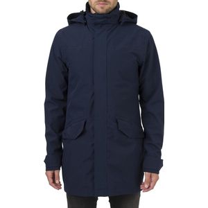 AGU Parka Long Regenjas Urban Outdoor Heren - Blauw - S