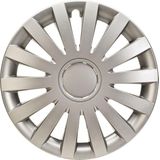 Wieldoppen 17"" WIND Silver SET