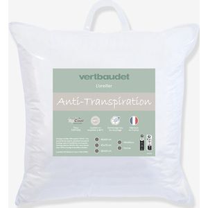 Vertbaudet - Zacht Microvezel Thermoregulerend Kussen - Wit - 100% Polyester Hoes, Greenfill Vulling