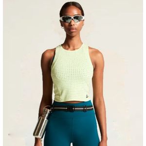 Craft Adv Tone Perforated tanktop, dames, groen - Maat XXL -