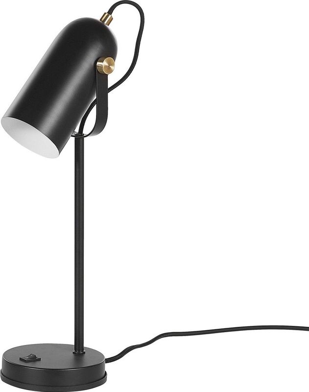 Bureaulamp - Zwart - Metaal