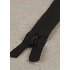 Deelbare blinde rits zwart 70cm - waterproof waterbestendig - rits voor jassen, vesten en meer