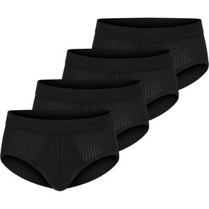 Schiesser Heren sportslip 4 pack Cotton Essentials Authentic